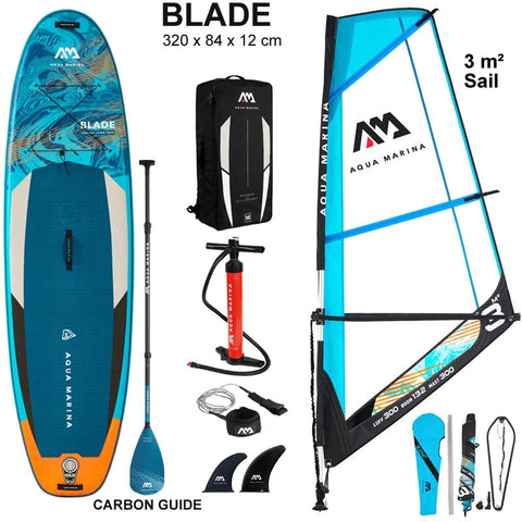 2022 windsurf 320*84*12CM board AQUA MARINA BLADE inflatable sup board sail sailboard stand up paddle surf surfboard wind driven