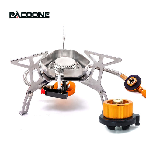 Stainless Steel Foldable Square Cooking Stove