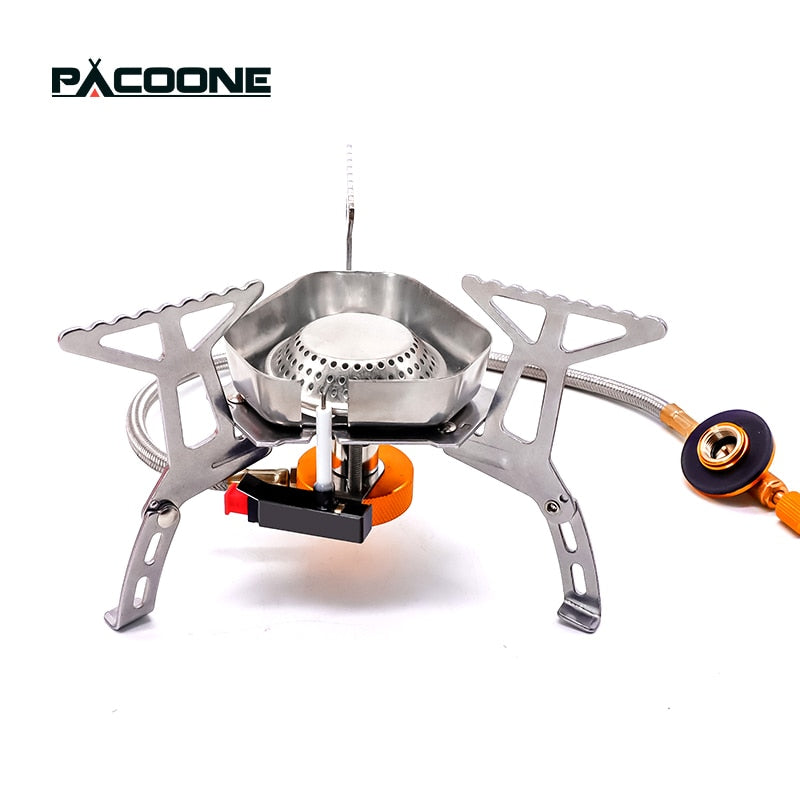 Stainless Steel Foldable Square Cooking Stove