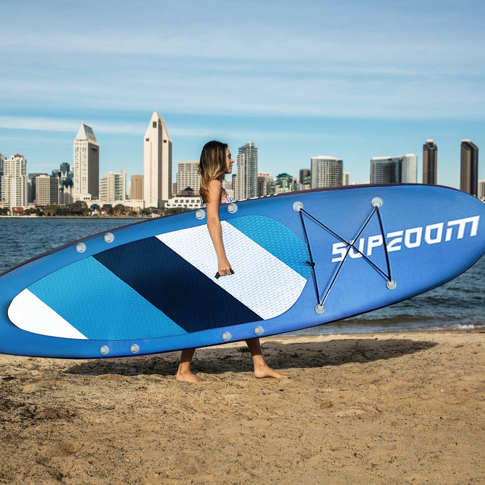 Supzoom 10'6" Long Turtle Animal Style Inflatable Paddle Board