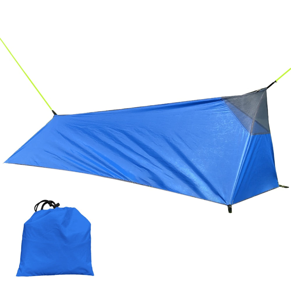 Lightweight Single Person Backpacking Tent with Net | Waterproof Sleeping Bag