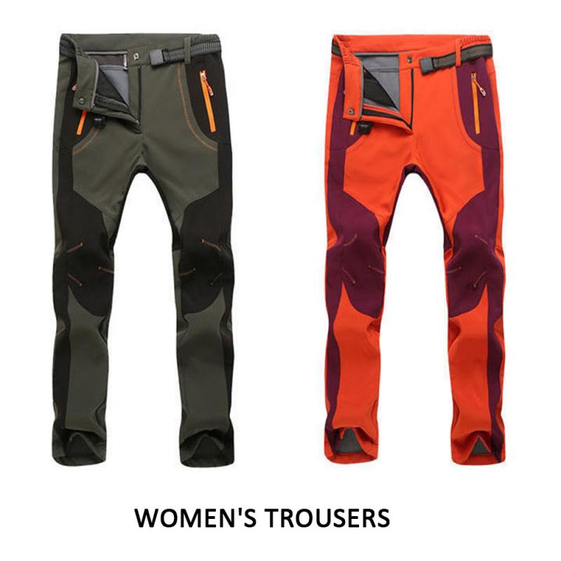 XZNGL Womens Ski Pants Waterproof Womens Mens Assault Pants Waterproof  Windproof Warm Thicken Rompers with Pocket Trousers Long Ski Pants  Waterproof