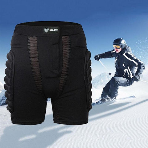 Unisex Ski-shorts with Protective Gear for the Hips and Butt | Snowboard Protection