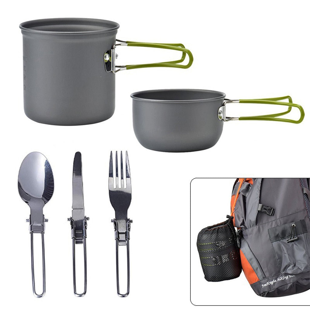 Outdoor Portable Cookware | Aluminum Teapot