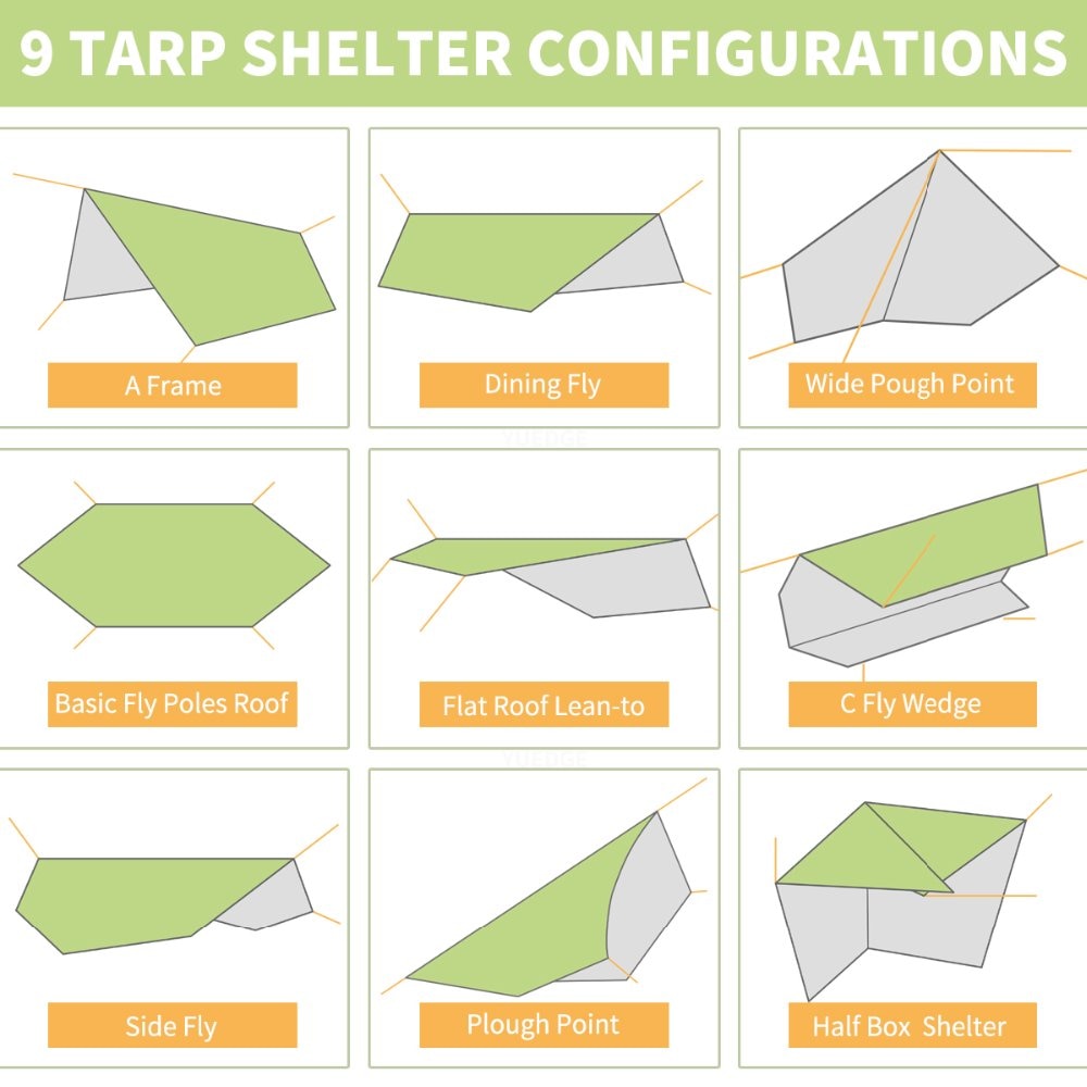 YUEDGE 4Season Camping Tents.  Lightweight | Waterproof | UV Protection