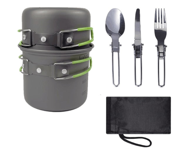 Outdoor Portable Cookware | Aluminum Teapot
