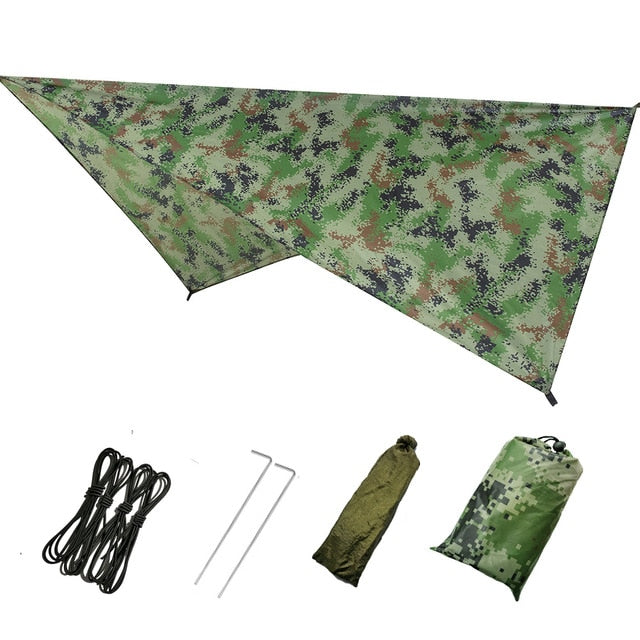 Automatic Quick Open Mosquito Net Hammock Tent With Waterproof Canopy